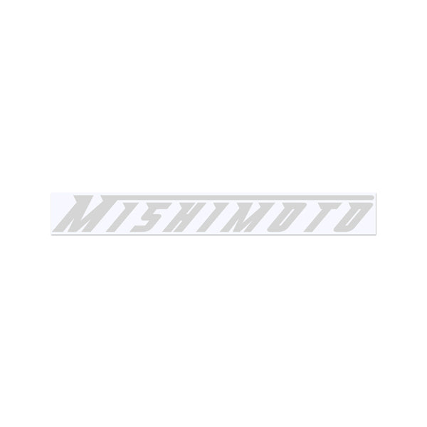 ~(0.1-Lbs.-1X1x1)~-Small-Silver-Mishimoto-Decal-1.5-X-10