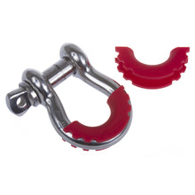 Load image into Gallery viewer, ~(0.1-Lbs.-6X2x2)~-D-Ring--Shackle-Isolator-Red-Pair