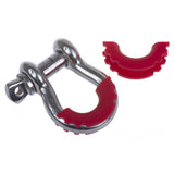 Daystar International KU70056RE D-RING / Shackle Isolator Red Pair Daystar
