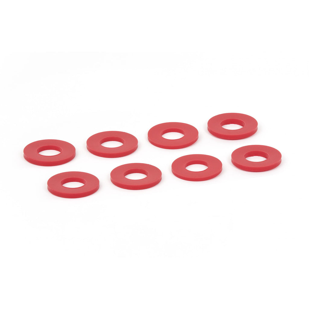 ~(0.2-Lbs.-8X8x0)~-D-Ring--Shackle-Washers-(Set-Of-8)-Red