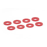 Daystar International KU71074RE D-RING / Shackle Washers Set Of 8 Red Daystar