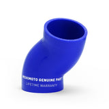 Mishimoto MMHOSE-SUB-ITBBL Subaru WRX Silicone Throttle Body Hose, Blue, 2008+