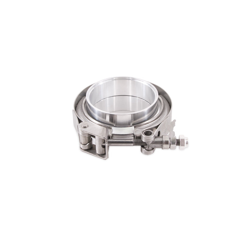 ~(0.5-Lbs.-4X4x1)~-Mishimoto-Aluminum-V-Band-Clamp-2.5In-(63.5Mm)