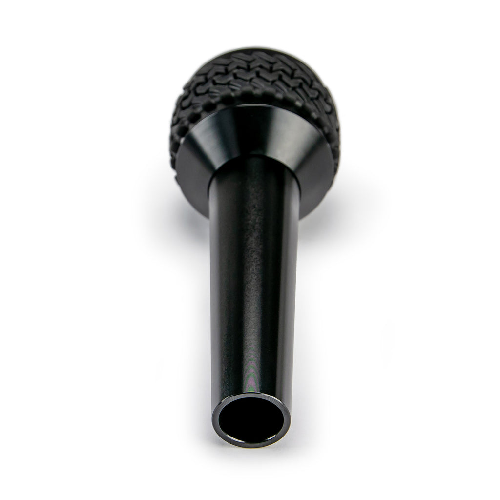 ~(0.6-Lbs.-12X6x2)~-2005-10-Jeep-Tj-Jk-6-Speed-Shift-Knob-Black-Finish