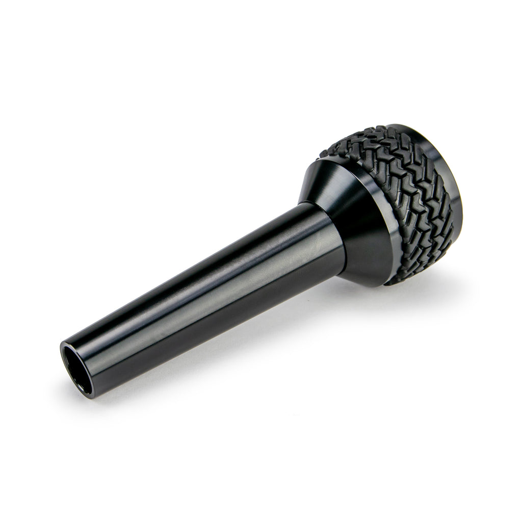 ~(0.6-Lbs.-12X6x2)~-2005-10-Jeep-Tj-Jk-6-Speed-Shift-Knob-Black-Finish