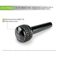 Load image into Gallery viewer, ~(0.6-Lbs.-12X6x2)~-2005-10-Jeep-Tj-Jk-6-Speed-Shift-Knob-Black-Finish