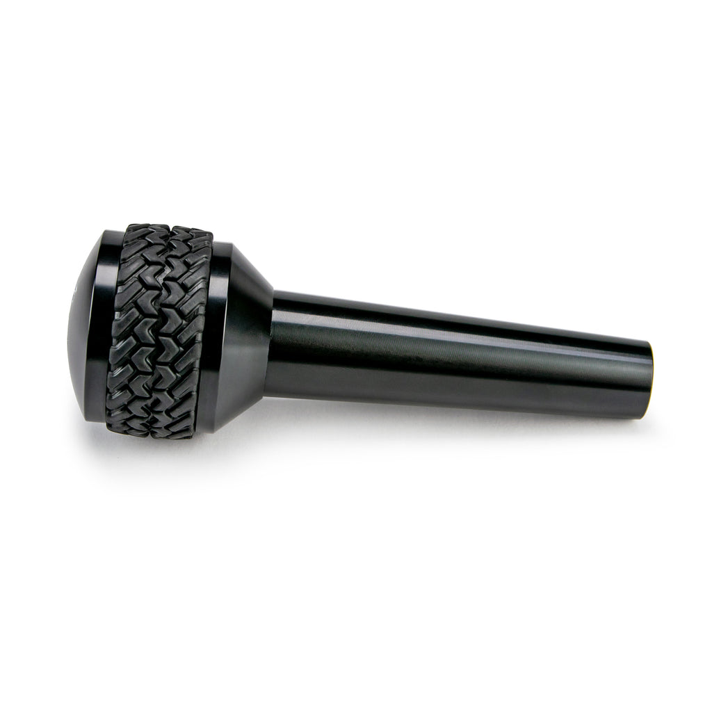 ~(0.6-Lbs.-12X6x2)~-2005-10-Jeep-Tj-Jk-6-Speed-Shift-Knob-Black-Finish