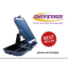 Load image into Gallery viewer, ~(0.7-Lbs.-10X9x5)~-11-18-Upper-Dash-Panel-With-Large-I-Phone-And-I-Phone-Plus-Mini-Pad-Mount-Black