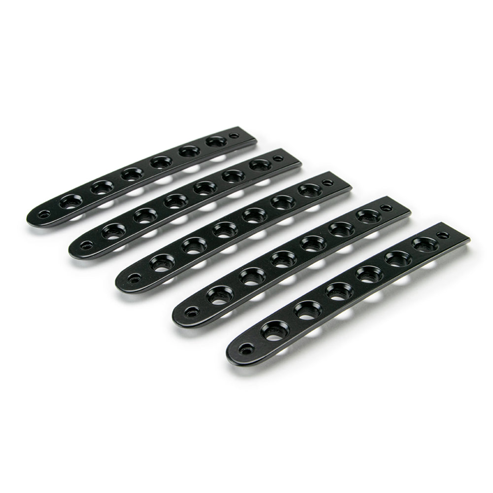 ~(0.7-Lbs.-7X5x2)~-2007-18-Jeep-Jk-Black-Door-Handle-Inserts-4-Door-And-Tailgate