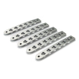DV8 Offroad D-JP-190015-AL-5 Aluminum Door Handle Inserts; 5-Pieces