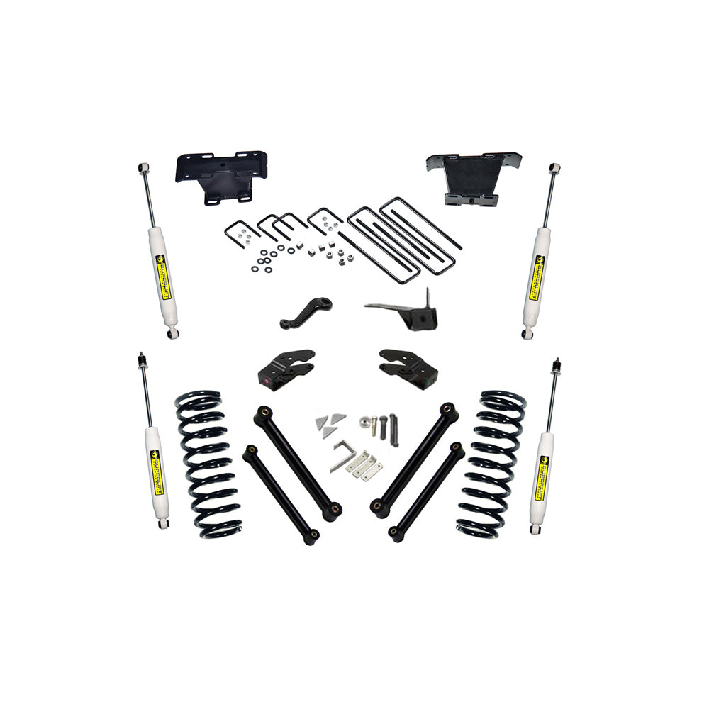 00-01-Dodge-Ram-1500-4Wd-5In-Lift-Kit-Control-Arm-Kit-W--Shocks