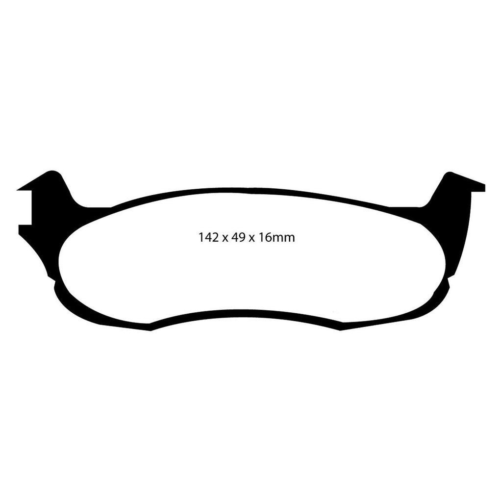 00-01-Ford-Expedition-4.6-2Wd-Yellowstuff-Rear-Brake-Pads