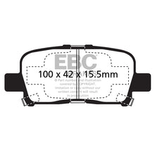 Load image into Gallery viewer, 00-02-Acura-Mdx-3.5-Greenstuff-Rear-Brake-Pads