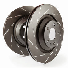 Load image into Gallery viewer, 00-02-Ford-Explorer-Sport-4.0-2Wd-(Steel-Pistons)-Usr-Slotted-Front-Rotors