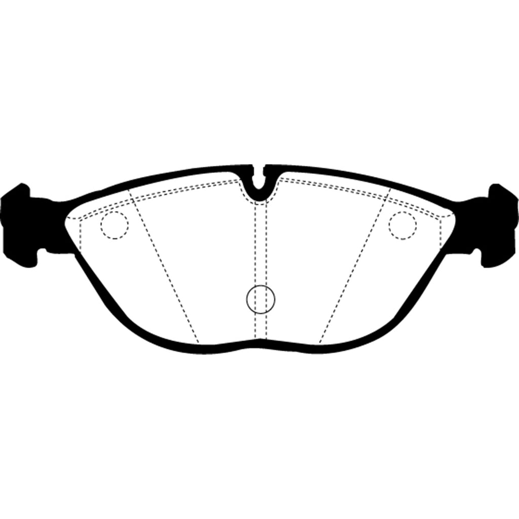 00-03-Bmw-Z8-5.0-Greenstuff-Front-Brake-Pads