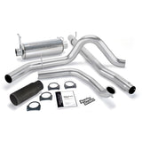 Banks Power 48653-B Monster Exhaust System, 4-inch Single Exit, Cerakote Black Tip