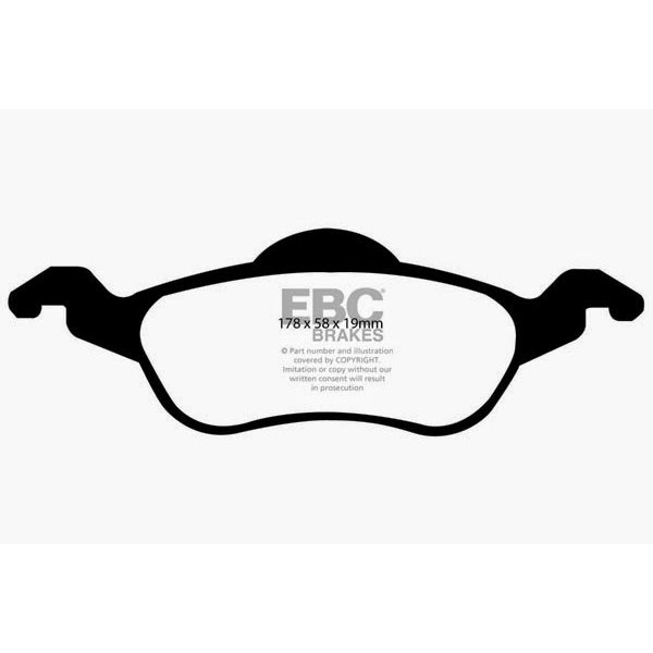 00-04-Ford-Focus-2.0-Greenstuff-Front-Brake-Pads
