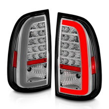 Load image into Gallery viewer, 00-06-Toyota-Tundra-Led-Taillights-W-Light-Bar-Chrome-Housing-Clear-Lens