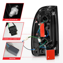 Load image into Gallery viewer, 00-06-Toyota-Tundra-Led-Taillights-W-Light-Bar-Chrome-Housing-Clear-Lens