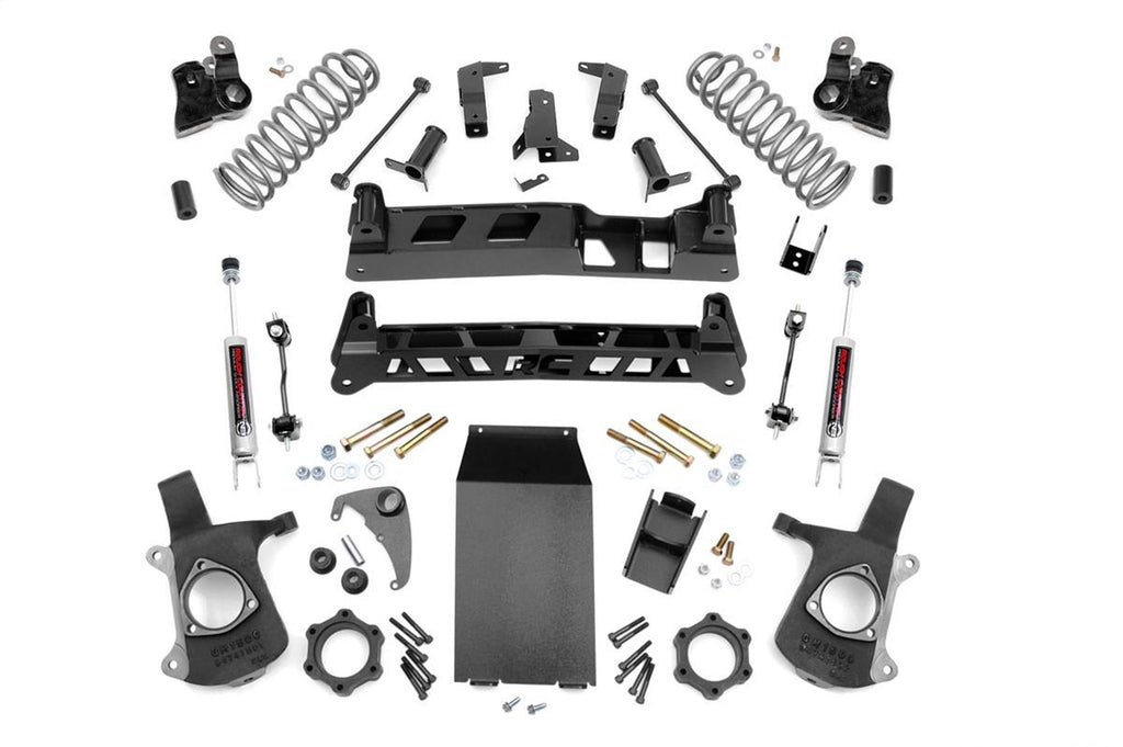 Rough Country 27920 Non-Torsion Drop Suspension Lift Kit for Select Chevrolet Avalanche 1500, Chevrolet Suburban 1500, GMC Yukon XL