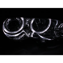 Load image into Gallery viewer, 0003-Bmw-3-Series-E46(M3)Projector-WHalo-Chrome-Clear-WAmber-Headlights-DrivePass