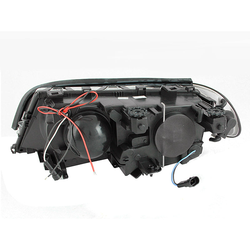 0003-Bmw-3-Series-E46(M3)Projector-WHalo-Chrome-Clear-WAmber-Headlights-DrivePass