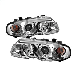0003-Bmw-E46-3Series-2Dr0103-M3-2Dr1pc-Projector-Headlightsled-Haloled-(-R
