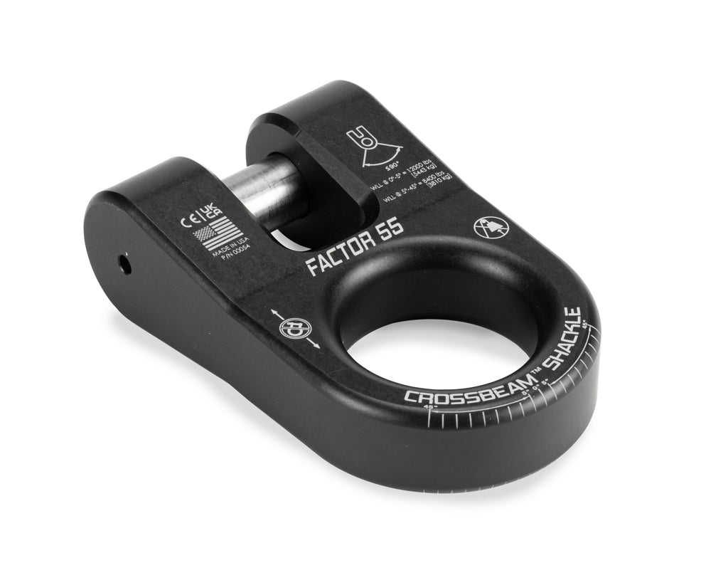 Factor 55 00054-04 CROSSBEAM SHACKLE BLACK