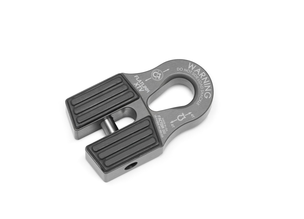 Factor 55 00070-06 FLATLINK XTV  WINCH SHACKLE MOUNT -- GRAY