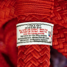 Load image into Gallery viewer, Factor 55 00073 EXTREME DUTY KINETIC ENERGY ROPE 1IN DIA x 10FT