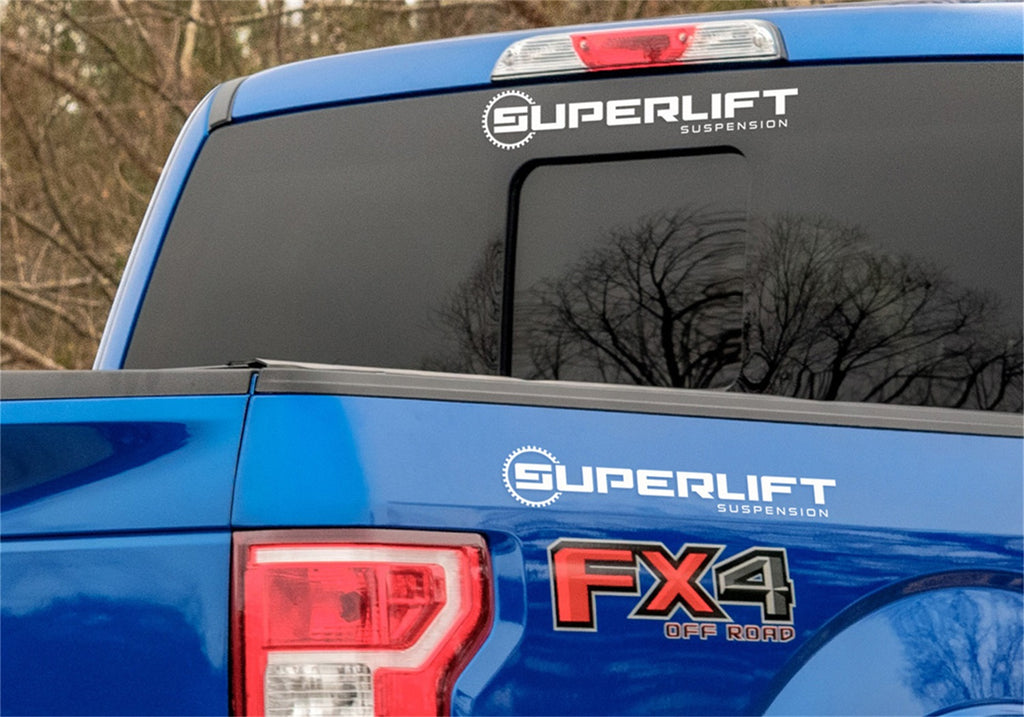 Superlift 00100 3in. x 15in. White Vehicle Decal