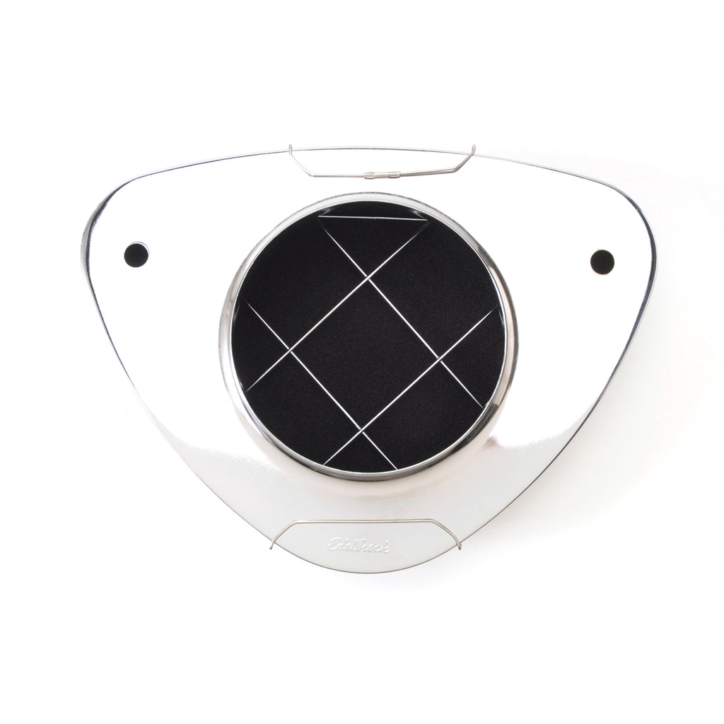 Edelbrock 1002 Pro-Flo 1000 Series Chrome Air Cleaner with Foam Element with 5-1/8" Air Horn for Select Buick Century, Buick Regal, Cadillac Brougham, Cadillac Calais, Cadillac Commercial Chassis, Cadillac DeVille, Cadillac Eldorado, Cadillac Fleetwood,
