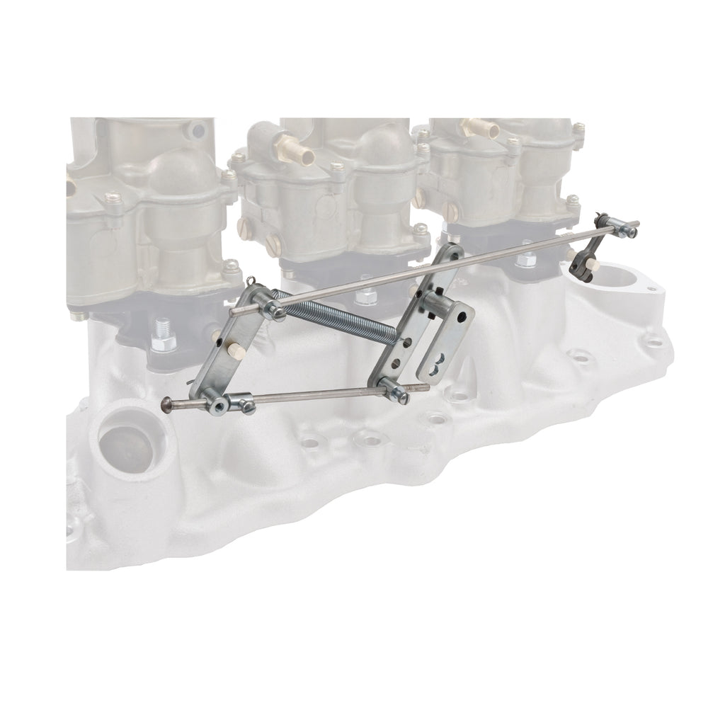 Edelbrock 1033 94â„¢ Carburetor Progressive Throttle Linkage Kit for Tripple Carb Set-up for Select Avanti II, Buick Century, Buick Regal, Buick Skylark, Checker Aerobus, Checker Marathon, Checker Taxicab, Chevrolet Bel Air, Chevrolet Biscayne, Chevrolet
