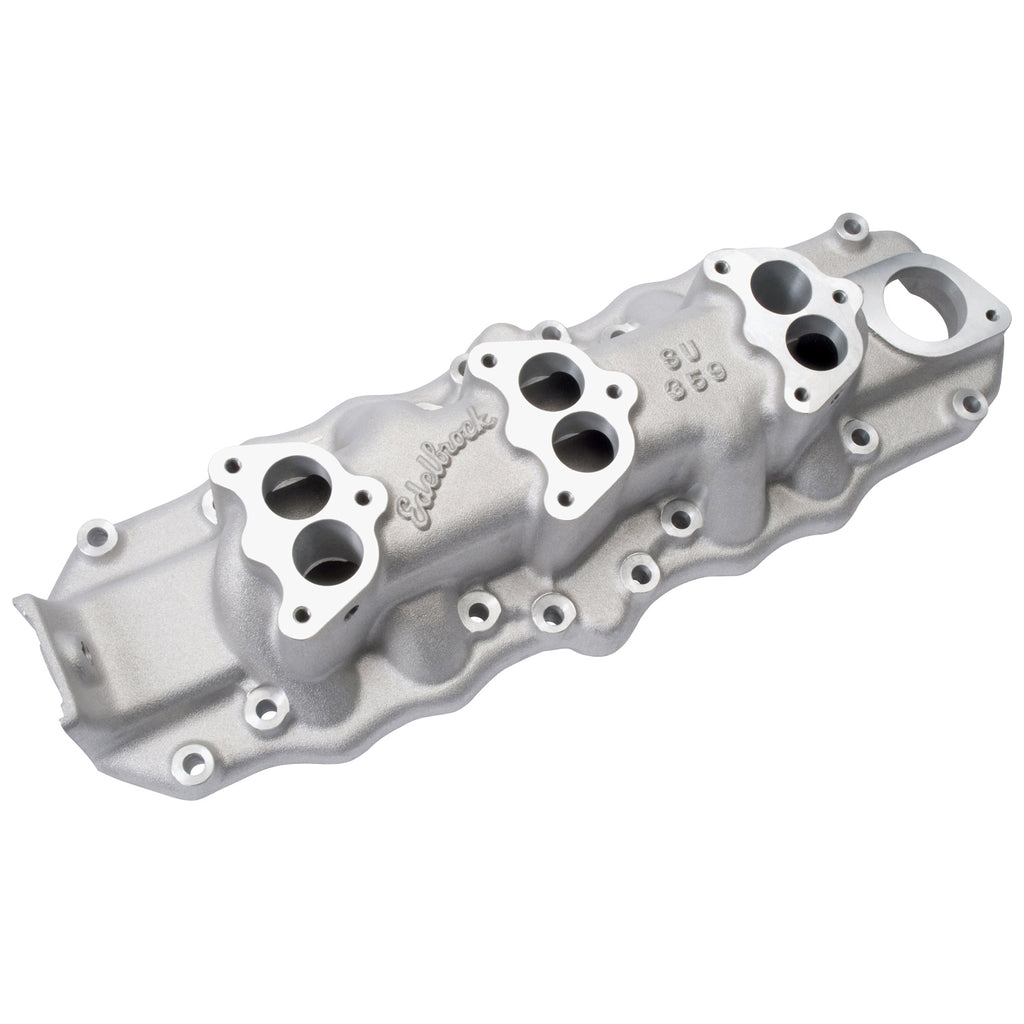 Edelbrock 1108 Engine Intake Manifold for Select Ford 1 Ton Pickup, Ford 1/2 Ton Pickup, Ford 3/4 Ton Pickup, Ford Deluxe, Ford F-1, Ford F-2, Ford F-3, Ford F4, Ford Model 21 A Deluxe, Ford Model 82 A, Ford Sedan Delivery, Ford Standard, Ford Super