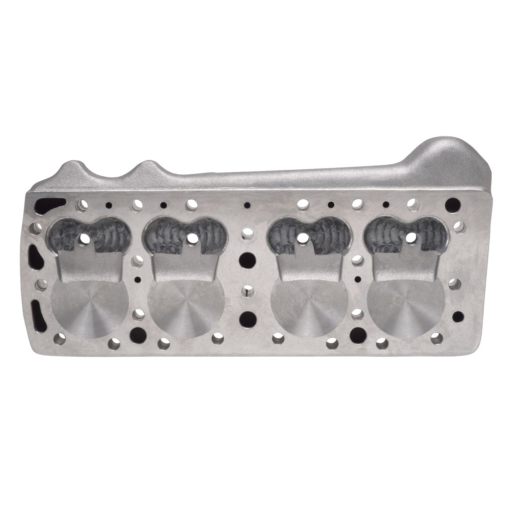 Edelbrock 1115 Flathead Ford Cylinder Head With Script Logo for Select Ford Club, Ford Country Sedan, Ford Country Squire, Ford Courier Sedan Delivery, Ford Crestline, Ford Custom, Ford Customline, Ford Deluxe, Ford F-1, Ford F-100, Ford F-2, Ford F-250,