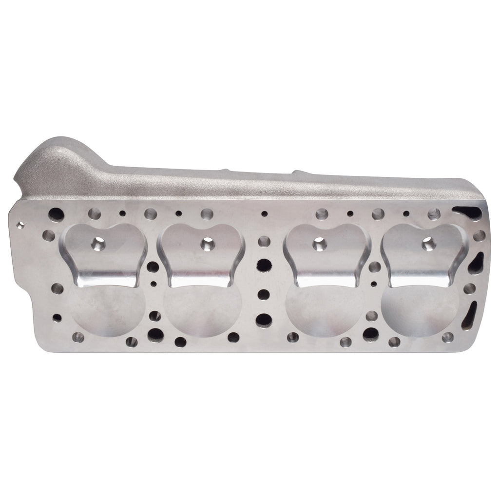 Edelbrock 1116 Flathead Ford Cylinder Head With Script Logo for Select Ford Club, Ford Country Sedan, Ford Country Squire, Ford Courier Sedan Delivery, Ford Crestline, Ford Custom, Ford Customline, Ford Deluxe, Ford F-1, Ford F-100, Ford F-2, Ford F-250,