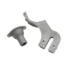 Load image into Gallery viewer, Edelbrock 1146 Generator Bracket/Water Neck Kit (Offset) for 1949-53 Ford Flathead in Black for Select Ford Club, Ford Country Sedan, Ford Country Squire, Ford Crestline, Ford Custom, Ford Customline, Ford Deluxe, Ford Ford, Ford Mainline, Ford Ranch