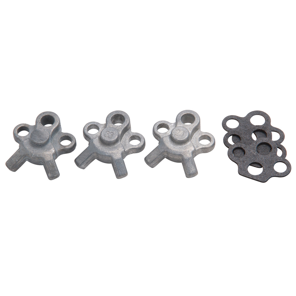 Edelbrock 1475 Accelerator Pump Nozzle Kit Includes: .024", .033", .043" Nozzles and Gaskets