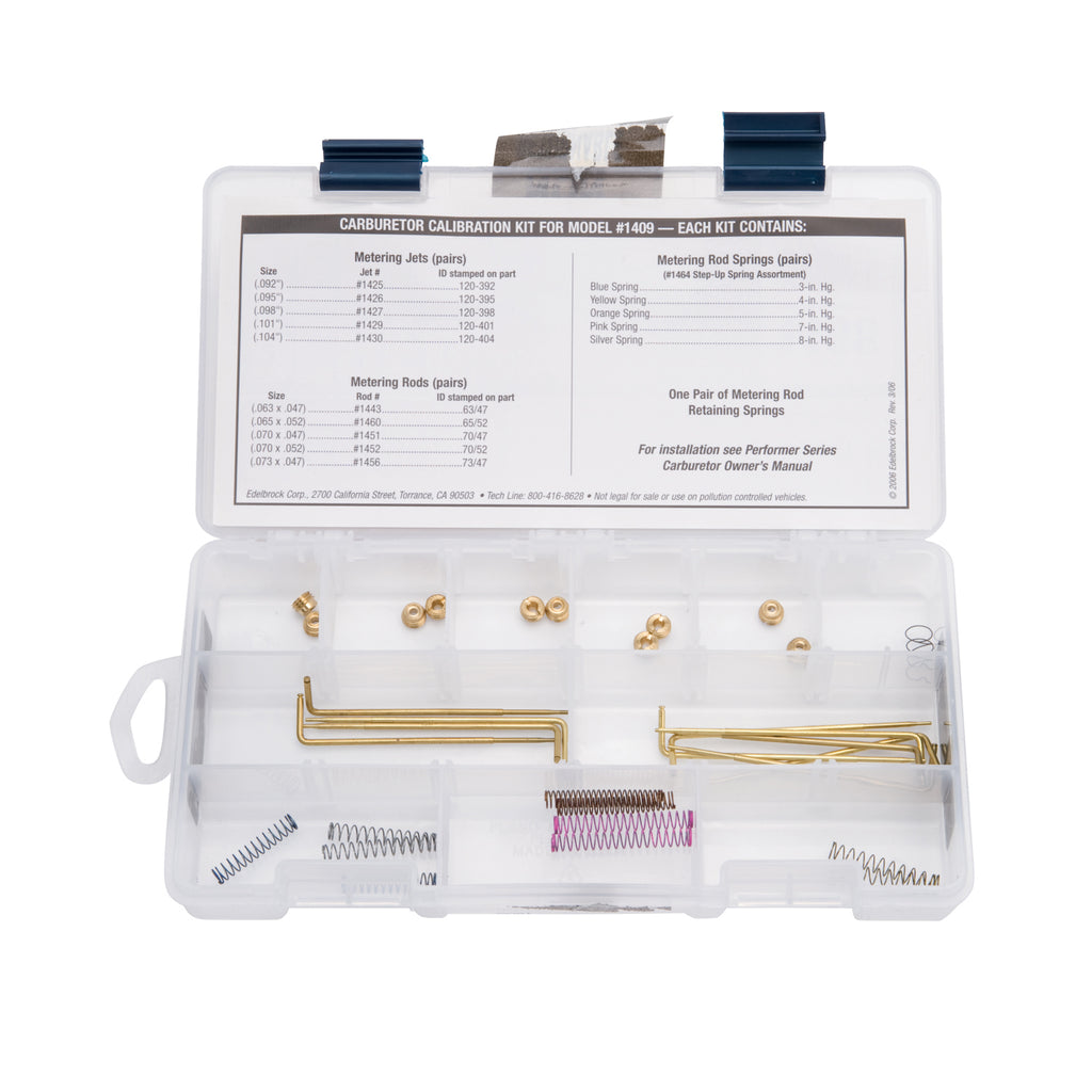 Edelbrock 1488 Performer Series Calibration Kit for #1409 Carburetors