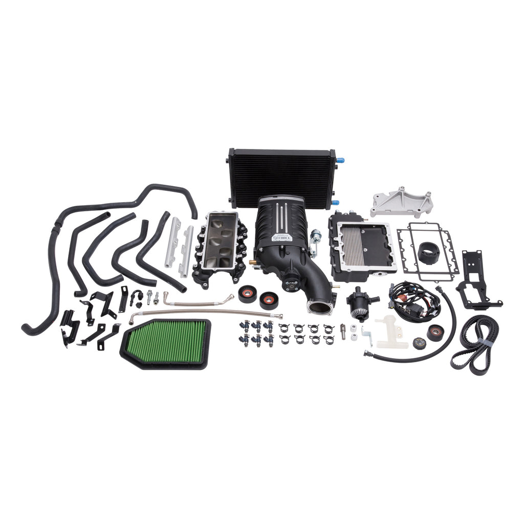 Edelbrock 1528 Edelbrock Stage 1 Supercharger #1528 For 2015-18 Jeep Wrangler JK 3.6L W/ Tune for Select Jeep Wrangler