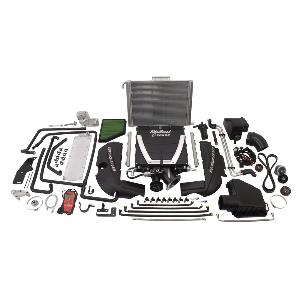 Edelbrock 1562 E-Force Supercharger for 2010-15 Camaro SS L99 Automatic Transmission for Select Chevrolet Camaro