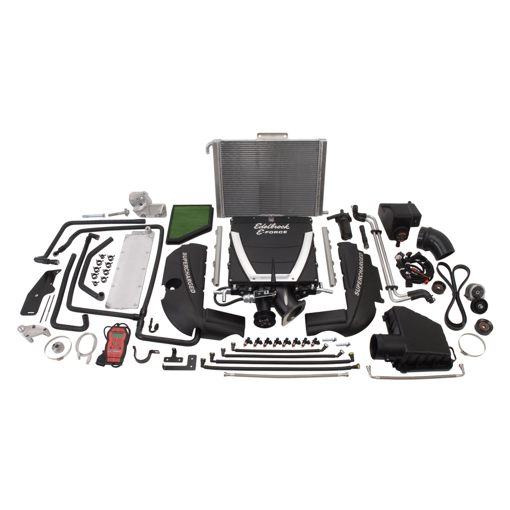 Edelbrock 1563 E-Force Supercharger for 2010-15 Camaro SS LS3 Manual Transmission for Select Chevrolet Camaro