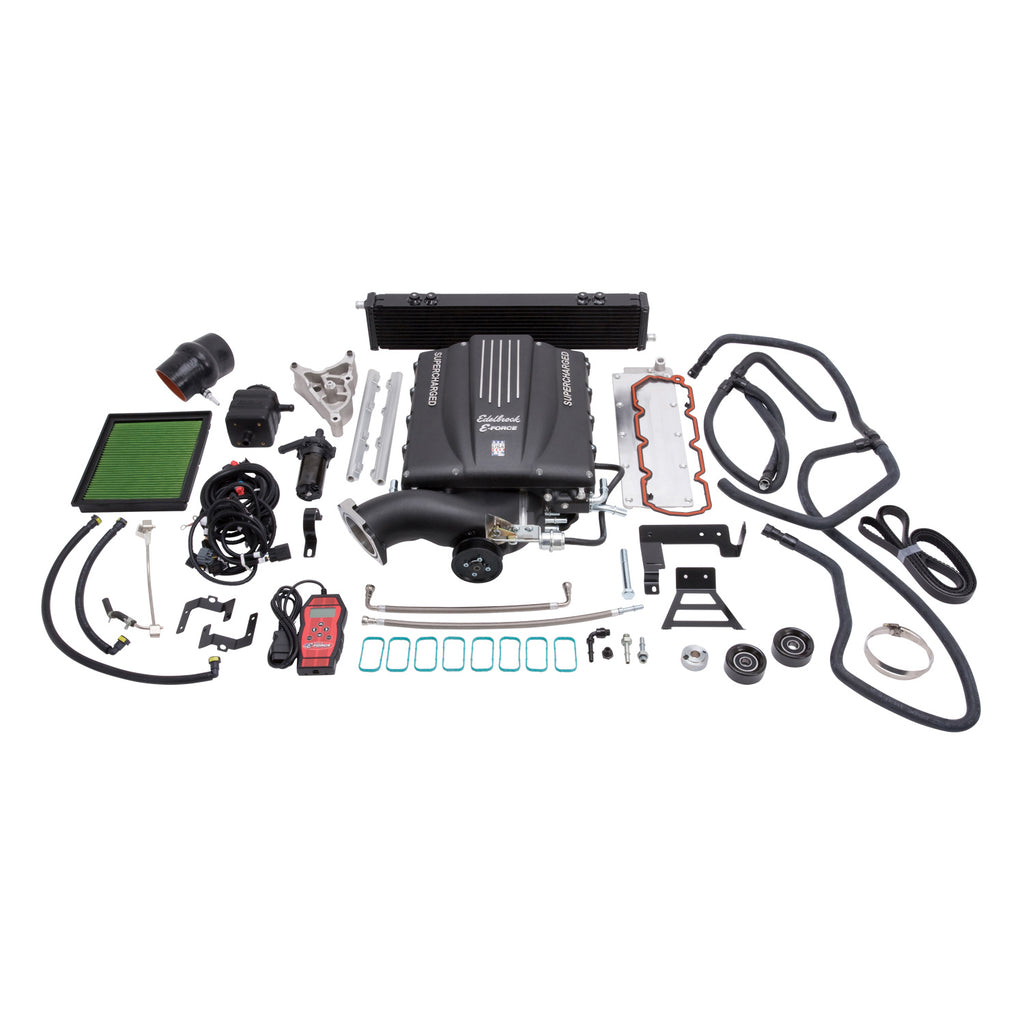 Edelbrock 1567 E-Force Supercharger for 2007-14 Tahoe/Suburban/Yukon/Escalade 6.2L for Select Cadillac Escalade, Cadillac Escalade ESV, Cadillac Escalade EXT, GMC Yukon, GMC Yukon XL 1500, GMC Yukon XL