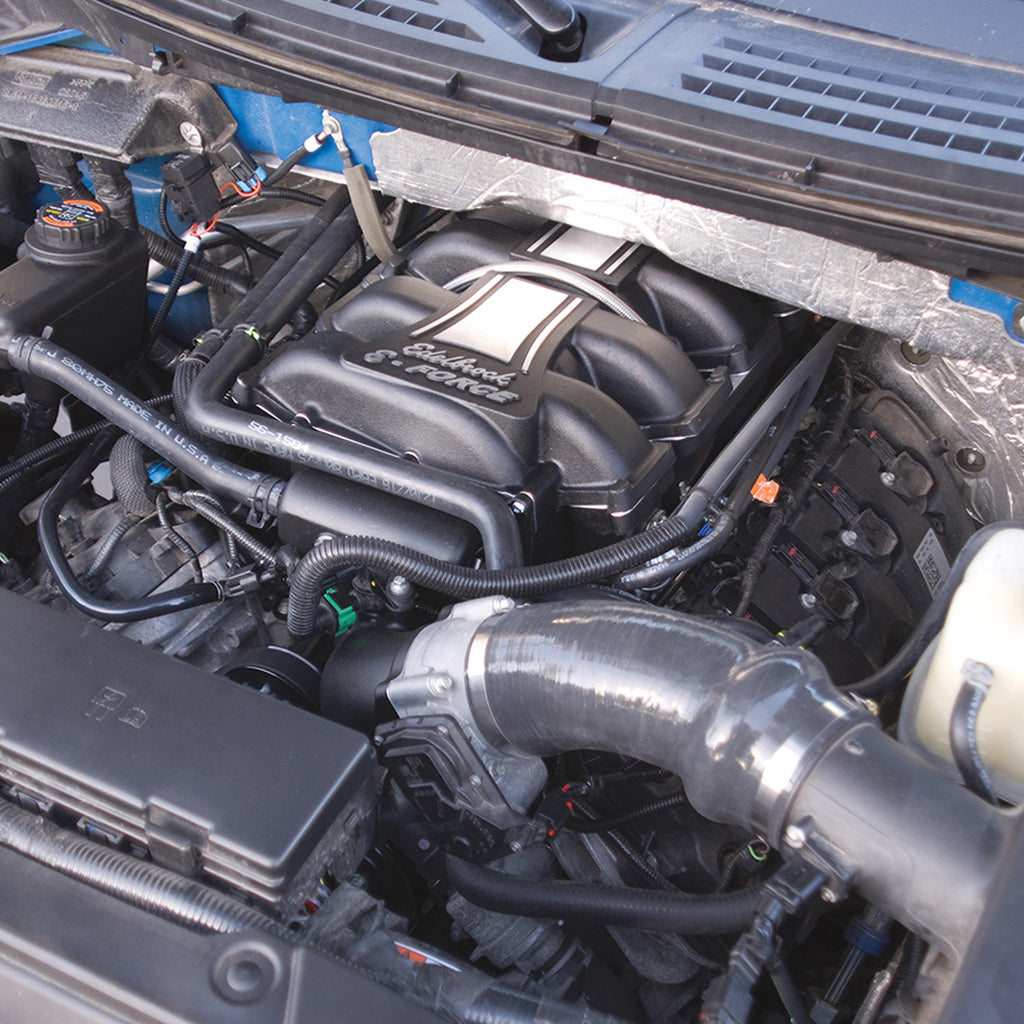 Edelbrock 1584 E-Force Supercharger for 2011-14 Ford F-150 5.0L Coyote for Select Ford F-150