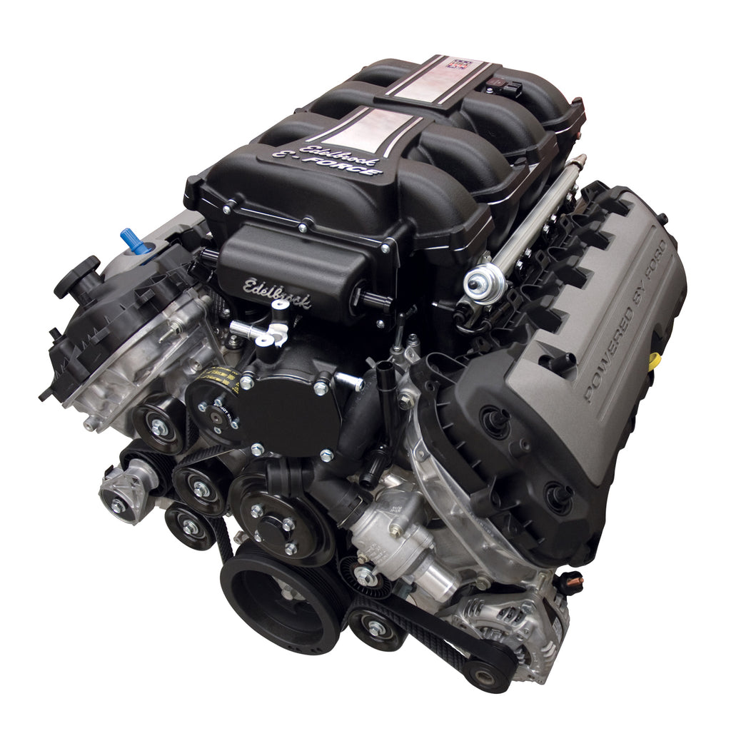 Edelbrock 1588 E-Force Supercharger for 2011-14 Mustang GT 5.0L Coyote - Stage 1 for Select Ford Mustang