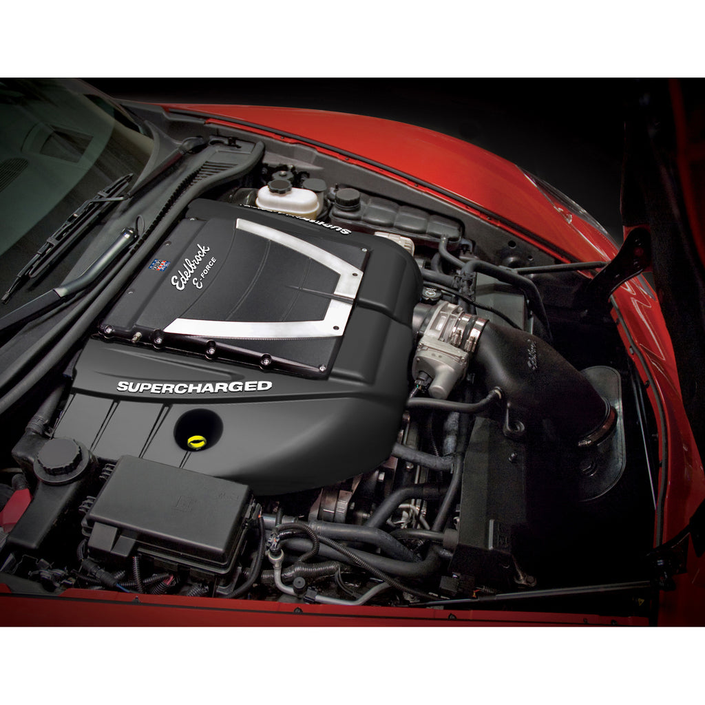 Edelbrock 1590 E-Force Supercharger for 2008-13 Corvette LS3 - Stage 1 for Select Chevrolet Corvette