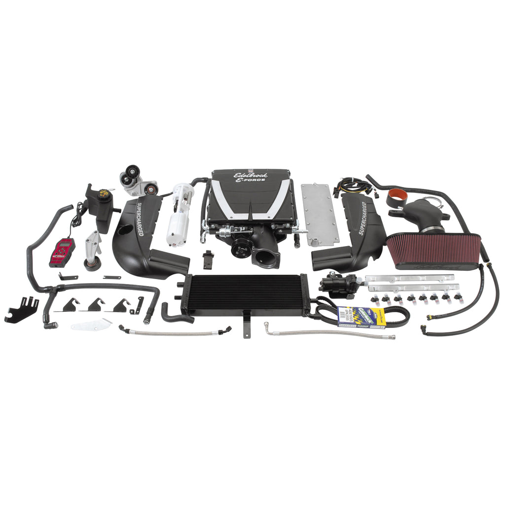 Edelbrock 1594 E-Force Supercharger for 2005-07 Corvette LS2 - Stage 2 for Select Chevrolet Corvette
