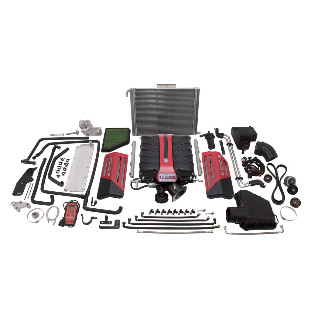 Edelbrock 1597 E-Force Supercharger for 2010-13 Camaro SS L99 Automatic Transmission for Select Chevrolet Camaro