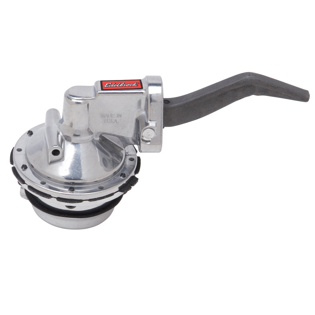 Edelbrock 1725 Performer RPM Mechanical Fuel Pump for 289-351W Ford (110 GPH) for Select Ford 300, Ford Bronco, Ford Country Sedan, Ford Country Squire, Ford Custom, Ford Custom 500, Ford E-100 Econoline, Ford E-100 Econoline Club Wagon, Ford E-150