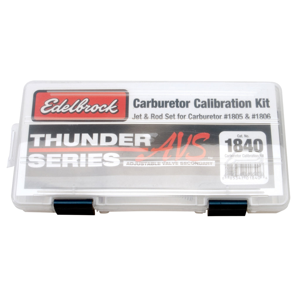 Edelbrock 1840 Edelbrock Thunder AVS Carburetor Calibration Kit for #1805 & 1806 Carburetors